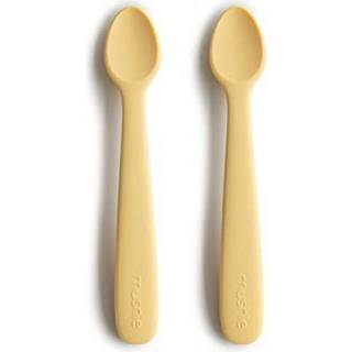 Mushie Silikone Skeer Pale Daffodil - 2 stk.