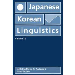 Japanese/Korean Linguistics, Volume 10