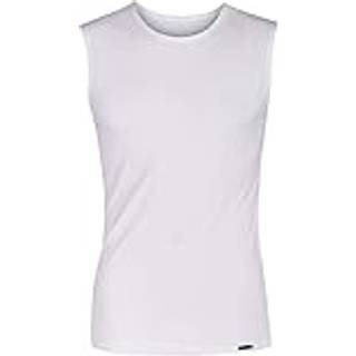 Olaf Benz Herren Tanktop weiß Baumwolle & Mix unifarben