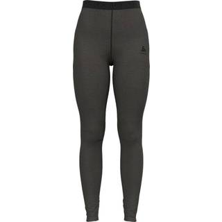 Odlo Women's Performance Wool 150 Base Layer Bottom Dark Grey Melange, XL