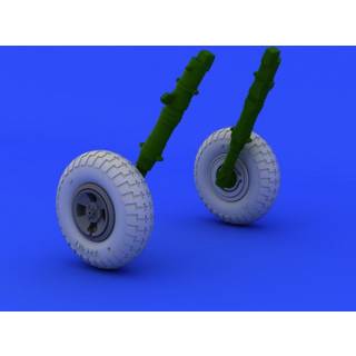 Spitfire wheels - 4 spoke for Eduard