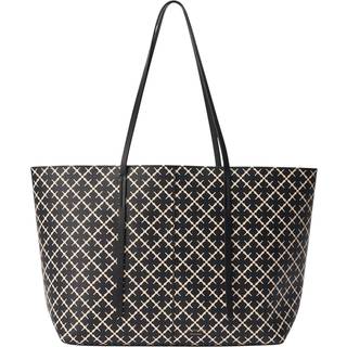 Abigail tote bag med print - Black - ONE SIZE