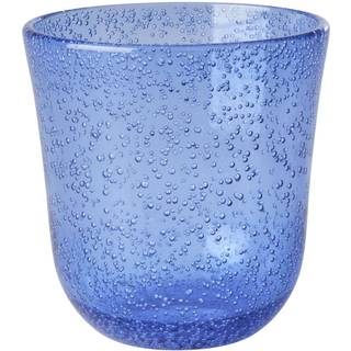 RICE Rice tumbler glas boble design akryl 41 cl Blue