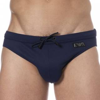 Emporio Armani Black Label Swim Briefs - Navy