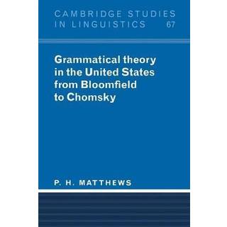 Grammatical Theory in the United States