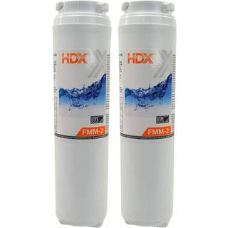 HDX FMM-2 Udskiftning Vandfilter / Purifier for Whirlpool k?leskabe (2 Pack)