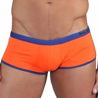 Roberto Lucca Swim Trunks - Orange - Blue
