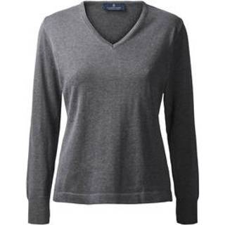 CC55 50159 stockholm women's pullover v neck Dame Stone Grey Melange L