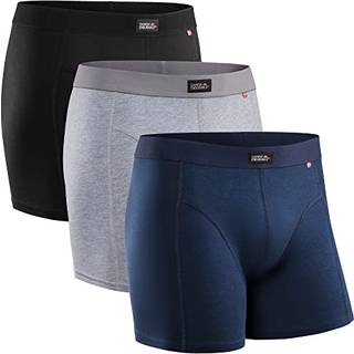 CLASSIC TRUNKS - Black | Grey | Navy / 2XL / 3-Pack