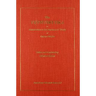 The Vrttivarttika or Commentary on the Functions of Words of Appaya Diksita