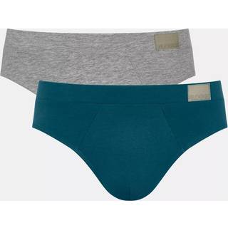Sloggi 2-pak For Men GO Natural Brief - Blue/Grey - XX-Large * Kampagne *