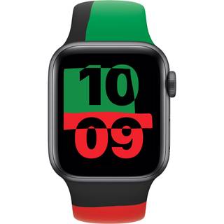 Apple Watch 44mm Black Unity Sport Band - M/L
