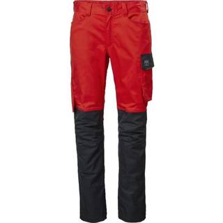 Helly Hansen Workwear Manchester 77523_229 Håndværkerbukser rød/sort Rød/sort