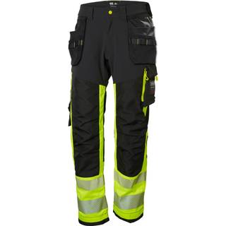 Helly Hansen Workwear ICU 77471-369 Håndværkerbukser Bemærk, sort/gul C56