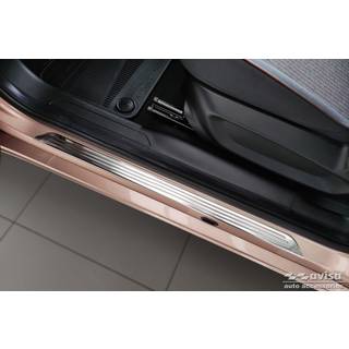 Indstigningslister - Fiat 500 e II hatchback 3-Dørs / Fiat 500 Hybrid Årg. 2020-> Rustfrit Stål - Børstet Stål
