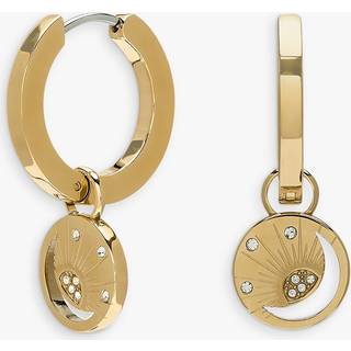Olivia Burton Celestial Sun Gold IP Hoop Earrings