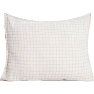 Garbo & Friends Muslin Pudebetræk 50x60 Cm - Pudebetræk Bomuldsmuslin Gingham Sky Blue - GF13022-6700-153GL