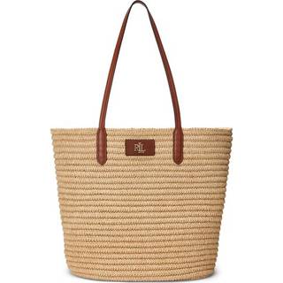 Lauren Ralph Lauren Brie 31 Straw Shopper taske