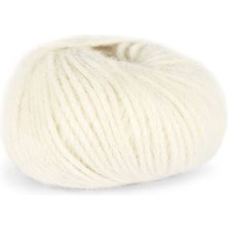 Du Store Alpakka Pus 4001 Natur Indhold: 70% Baby alpakka, 17% Akryl, 13% Polyamid Vægt/længde: 50 g = ca. 100 meter Strikkefasthed: 10 cm = 12 m Anbefalede pinde: 9mm Vask: Maskinvask 30 °c / Tåler ikke tørretumbling / Tørres.