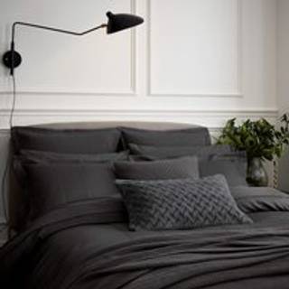 Bedeck of Belfast Bedeck Of Belfast Charcoal Grey 300 Thread Count 100% Cotton Mansa Duvet Cover