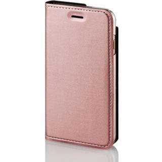 Wave BookCase beskyttelsesetui, iPhone 6 / 6s / 7 / 8 / SE, rosaguld