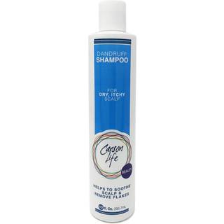 Carson Life Dandruff Shampoo Paraben og Sulfate Free - 10 oz - Hydrater Reparationer og beroliger tør hovedbund - Fjern flager og gendannelse af