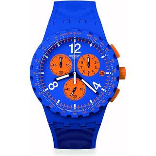 Swatch Primarily Chronograph Blue Dial Men’s Watch SUSN419