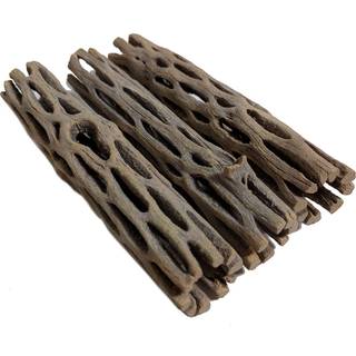 Natural Colla Wood til akvariumdekoration Rejer Hermit Crab Chew Toys til sm? k?ledyr (4 tommer lang (pakke med 3))