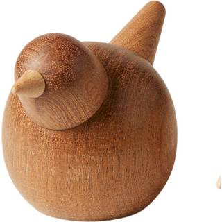 DACORE Træfigur fugl 5 cm - sabeltræ