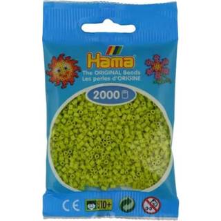 Hama Mini, perler, 2.000 stk., lime (104) [Levering: 1-2 dage]