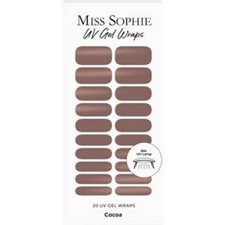 Miss Sophie Negle Neglefolier UV Cocoa UV 20 Stk. (6,00 kr / 1 stk.) - 20 Stk.
