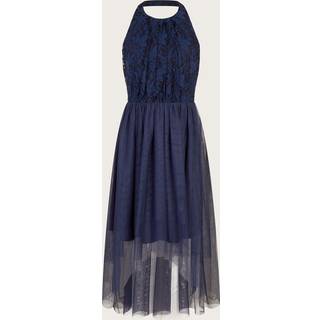 Monsoon Monsoon Blue Hayley Lace Prom Dress