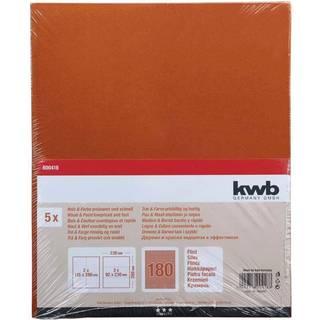 kwb 800418 Slibepapir 5 stk