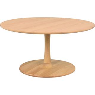 Rowico Home Hobart sofabord Hvidpigmenteret eg 90 cm