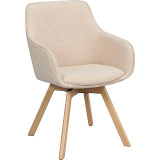 Rowico Home Alison lænestol Lys beige/brun