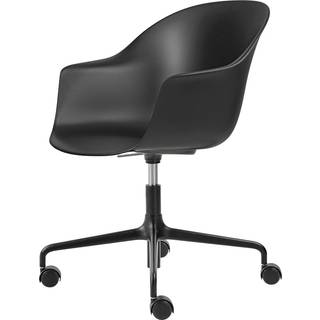 GUBI Bat Kontorstol Mat Sort/Sort