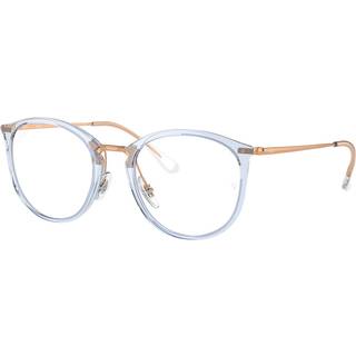 Ray-Ban RX7140 8336 51 Briller Kvinder Blue - Transparent Sky Blue - 51mm