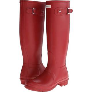 HUNTER Boots Women&#39;s Orginal Tall Boot EUR 41 - Vinröd - EUR 41