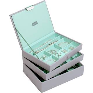 Stackers Grey Mint Classic Jewellery Box - P5831