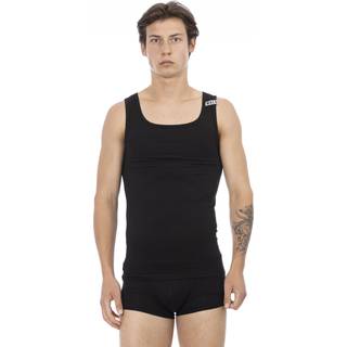 Bikkembergs Black Cotton Men's Tank Top