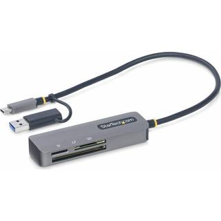 StarTech.com FCREADMICRO3V2 kortlæser USB 3.2 Gen 1 (3.1 Gen 1) Type-C Grå