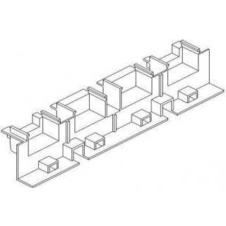 Eaton Skinneholder top/bund c35x30