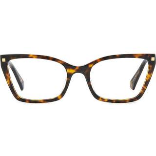 Polaroid Kvinde PLD D520 086 Optiske stel Bio-cecid Havana Firkantet