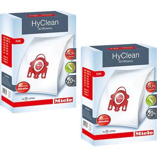 Miele Hyclean 3D Effektivitet St?vtype FJM 8 poser & 4 filtre r?d