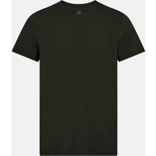 Dovre O Neck T Shirt - Green - Large