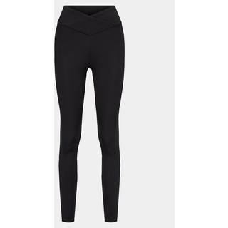 Hunkemöller HKMX Leggings med krydseffekt og høj talje sort - XL