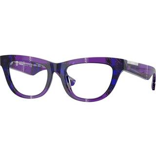 Burberry Kvinde BE2406U 4113 Optiske stel Acetat Violet Transparent Firkantet Normal