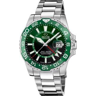 Jaguar Ceramic Diver GMT J1011/3 - Herre - 44 mm - Analog - Quartz - Safirglas