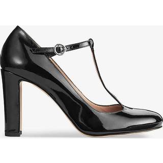 LK Bennett LK Bennett Black Patent Leather Annalise T-Bar Shoes