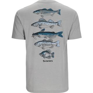 Simms Species T-Shirt Cinder Heather XL